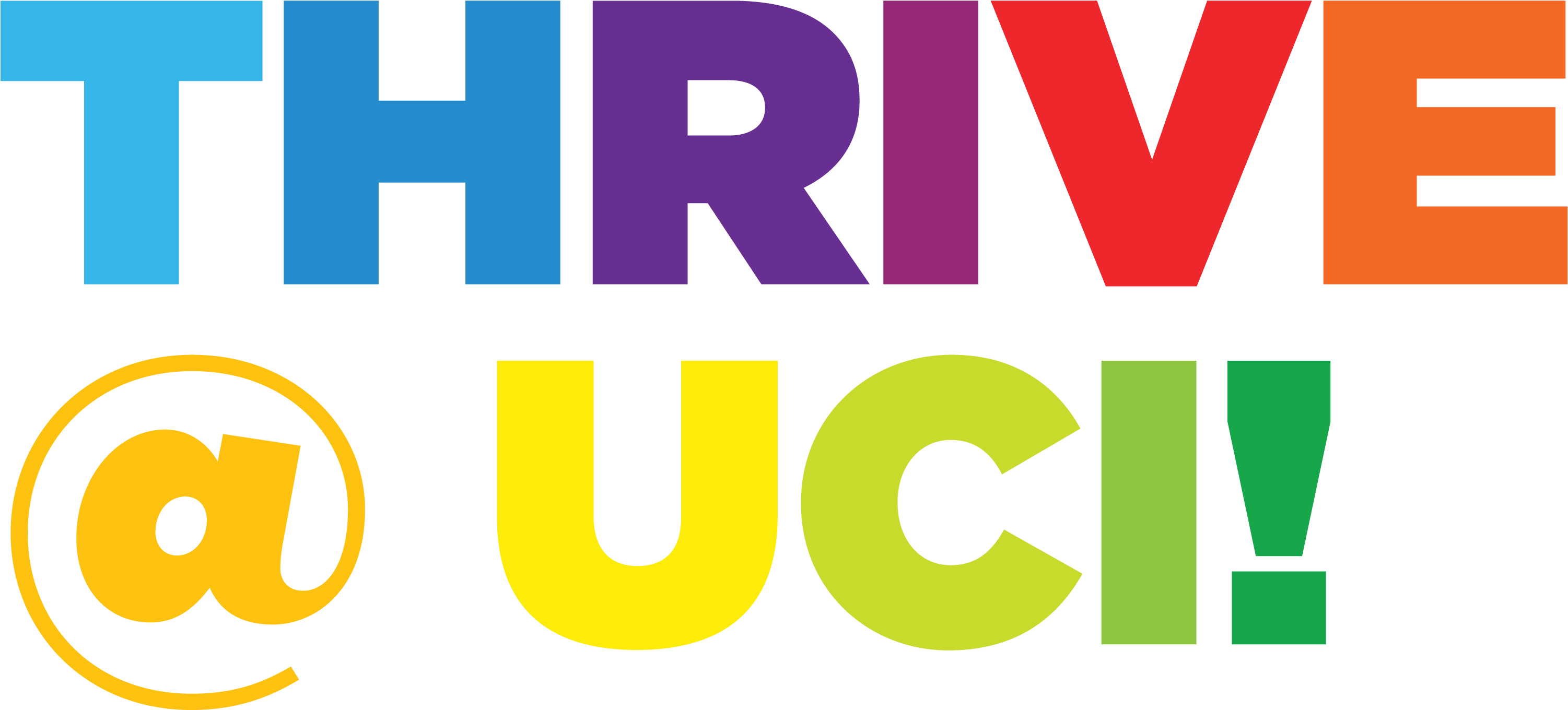 Thrive @ Uci - Graphic Design Clipart (3028x1606), Png Download