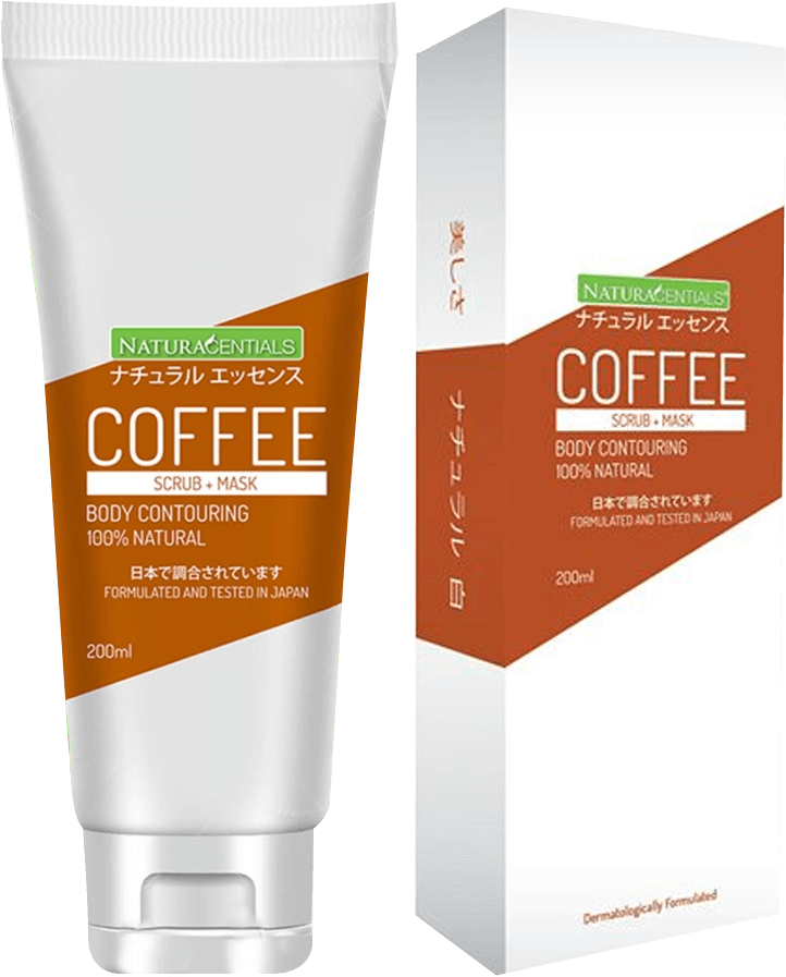 Coffee Scrub Mask Body Contouring - Aim Global Beauty Products Clipart (849x1000), Png Download