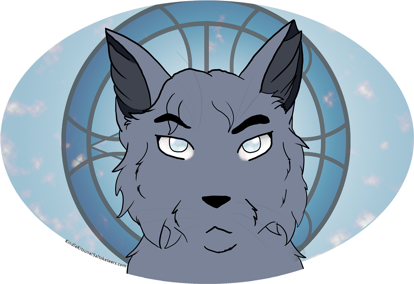 Going In Blind - Cat Yawns Clipart (1435x1000), Png Download