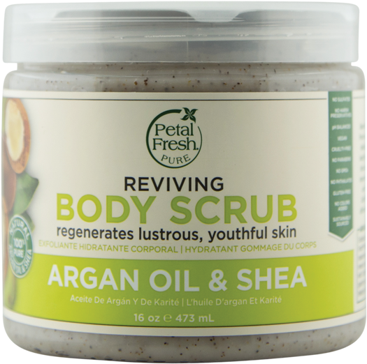 Argan Oil & Shea Reviving Body Scrub - Reviving Body Scrub Clipart (800x800), Png Download