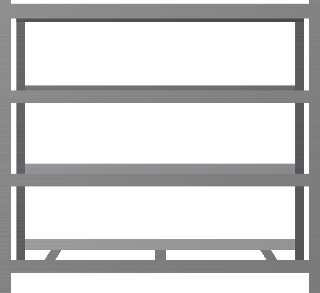 Deal Library Assistantl - Shelf Clipart (1200x1200), Png Download