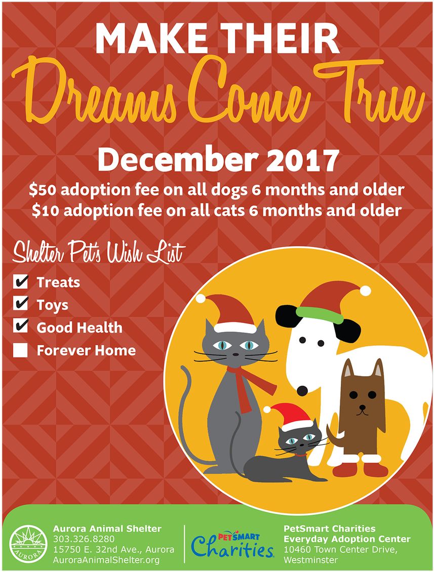 The Aurora Animal Shelter Has Adoption Specials At - Poster Clipart (927x1200), Png Download