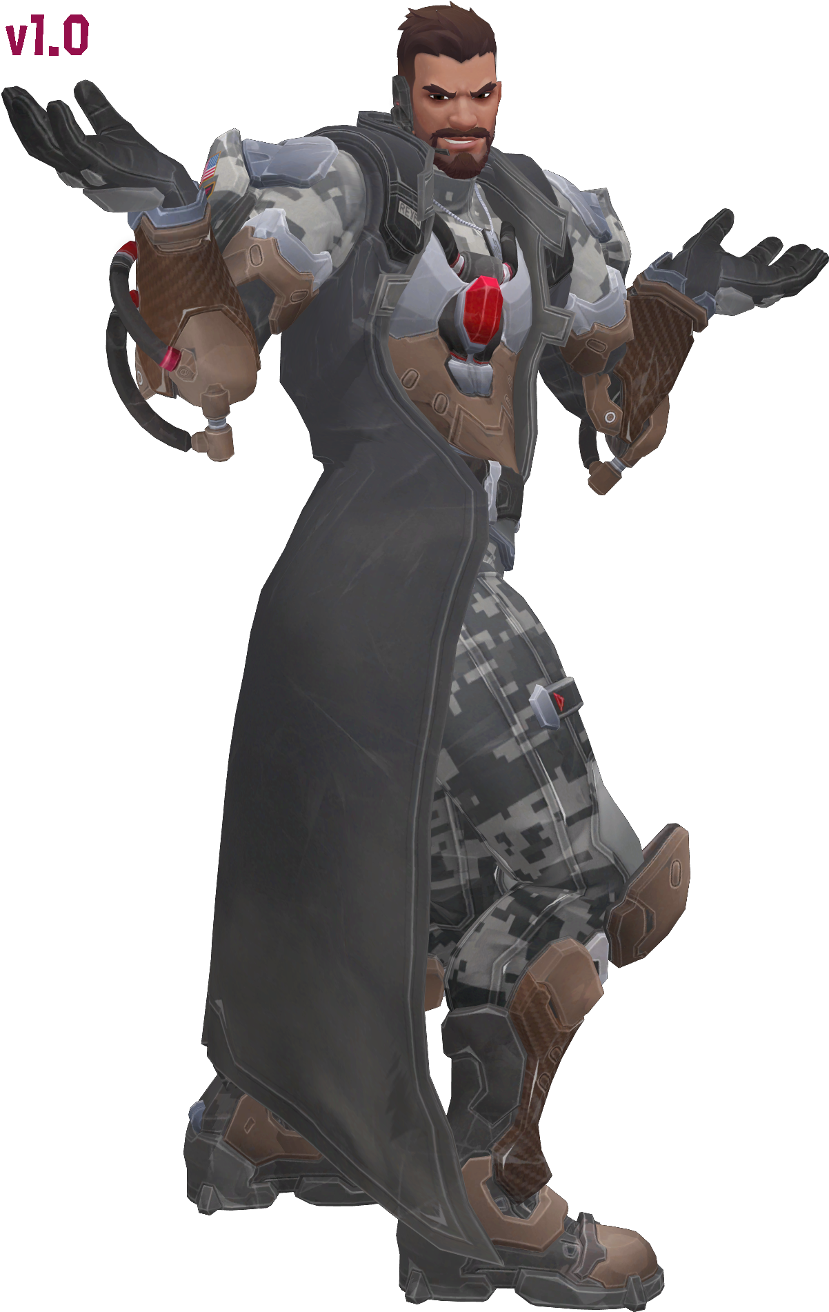 Reaper - Action Figure Clipart (1240x1920), Png Download