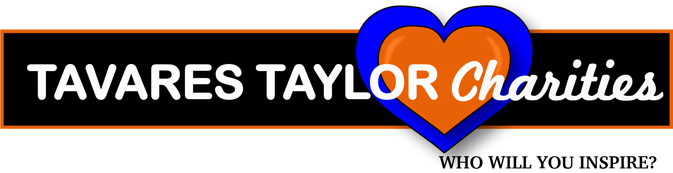 Tavares Taylor Charities, Inc - Heart Clipart (2196x629), Png Download