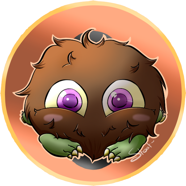 Pins Kuriboh - Cartoon Clipart (632x613), Png Download