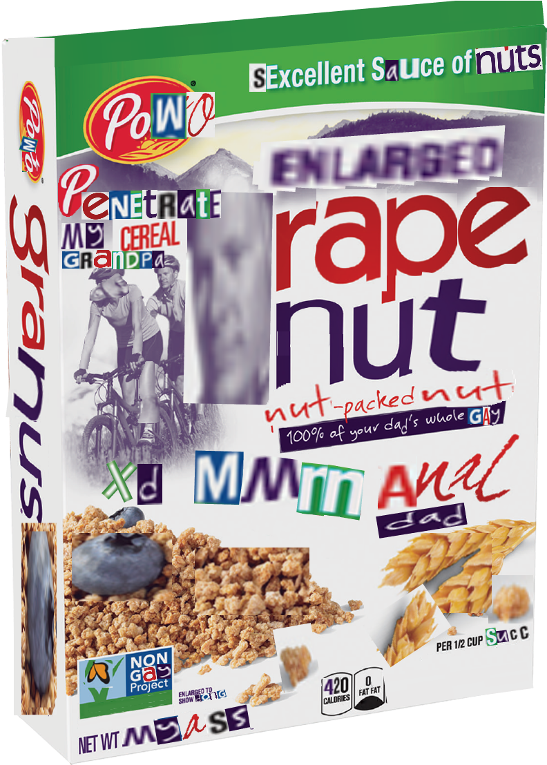 N U T Packed N U T - Breakfast Cereal Clipart (800x1112), Png Download