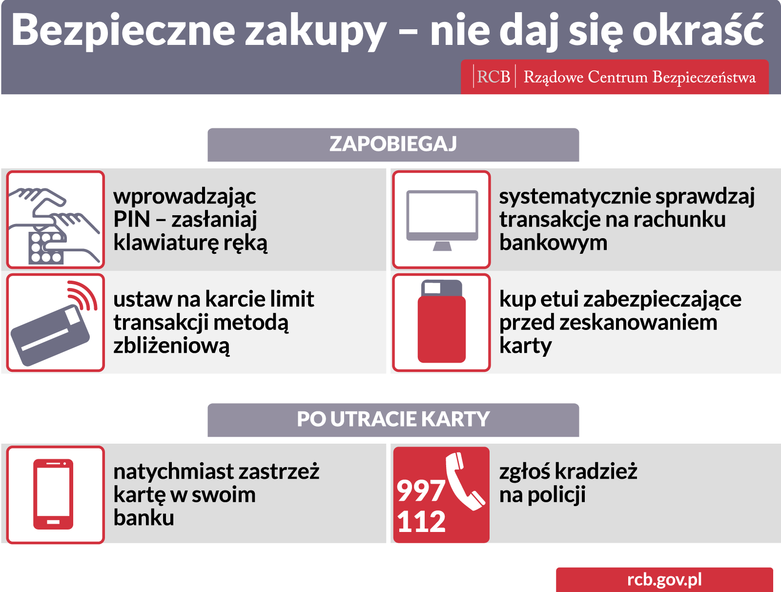 Obraz Na Stronie Rcb Bezpieczne Zakupy Krzywe - Rządowe Centrum Bezpieczeństwa Clipart (1600x1213), Png Download