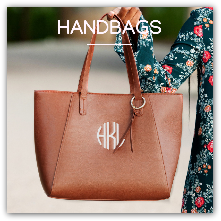 Monogrammed Purses, Handbags & Wallets - Handbag Clipart (868x868), Png Download