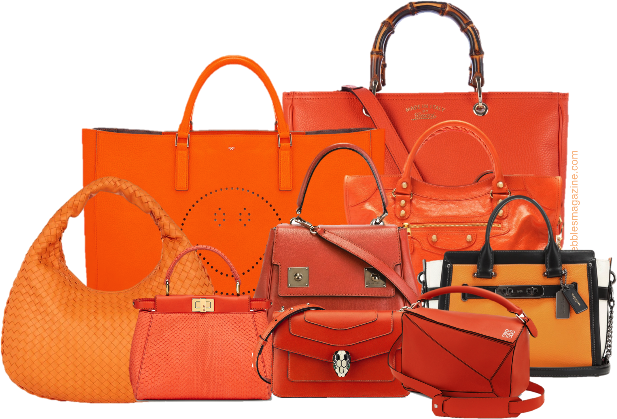 Our Halloween Top Ten Handbags - Birkin Bag Clipart (2273x1849), Png Download