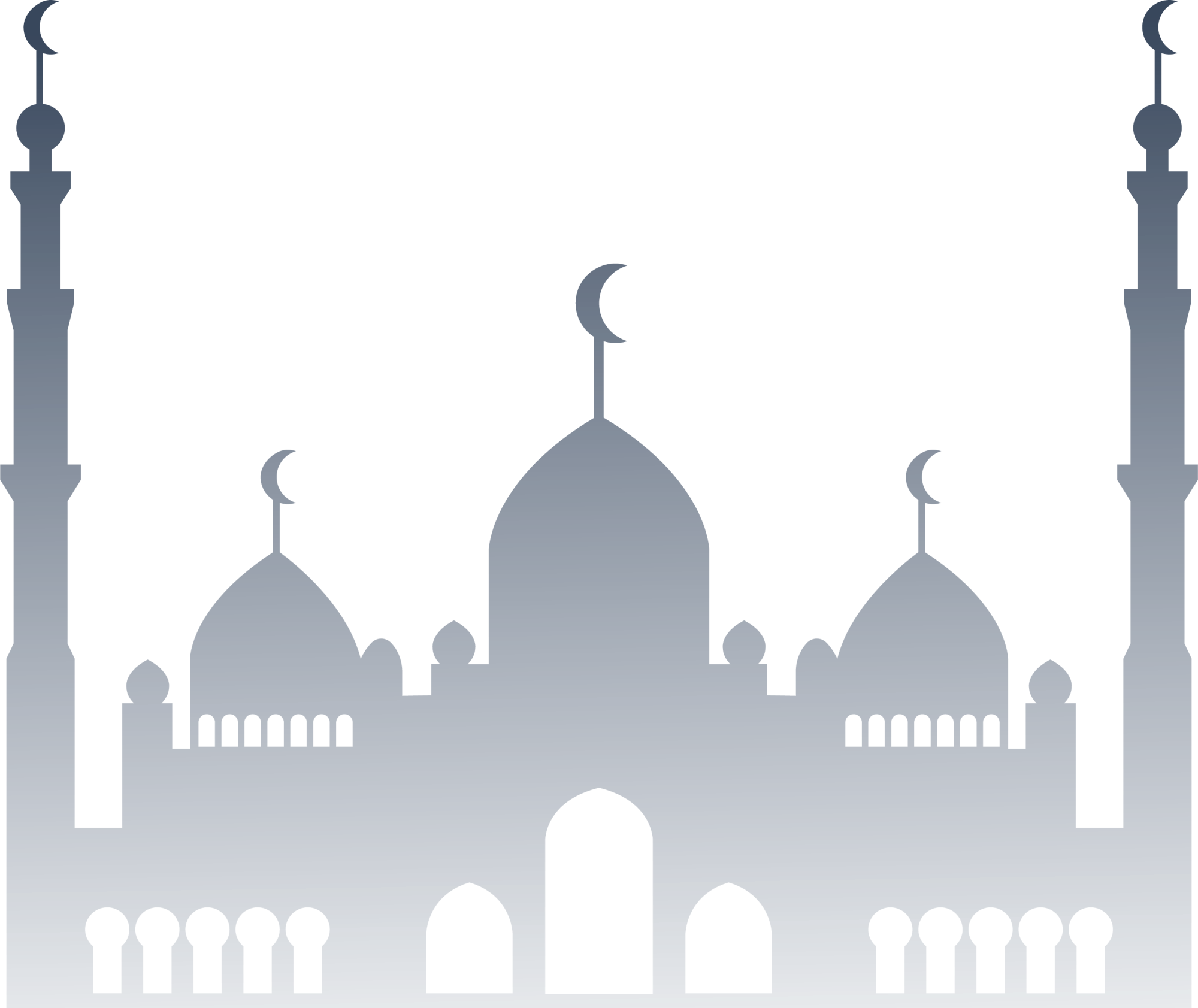 And Zakat Church Al Al-adha Eid Clean Clipart - Mosque - Png Download (2000x1683), Png Download
