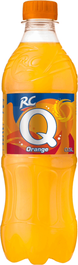 Discover The World And Make A Splash With Rc Q Flavors - Rc Q Drink Logo Png Clipart (301x1024), Png Download