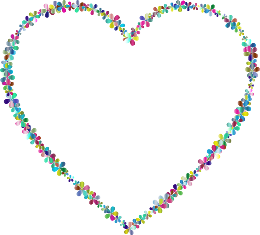 Computer Icons Heart Thumb Signal Bead Symbol - Heart Clipart (828x750), Png Download