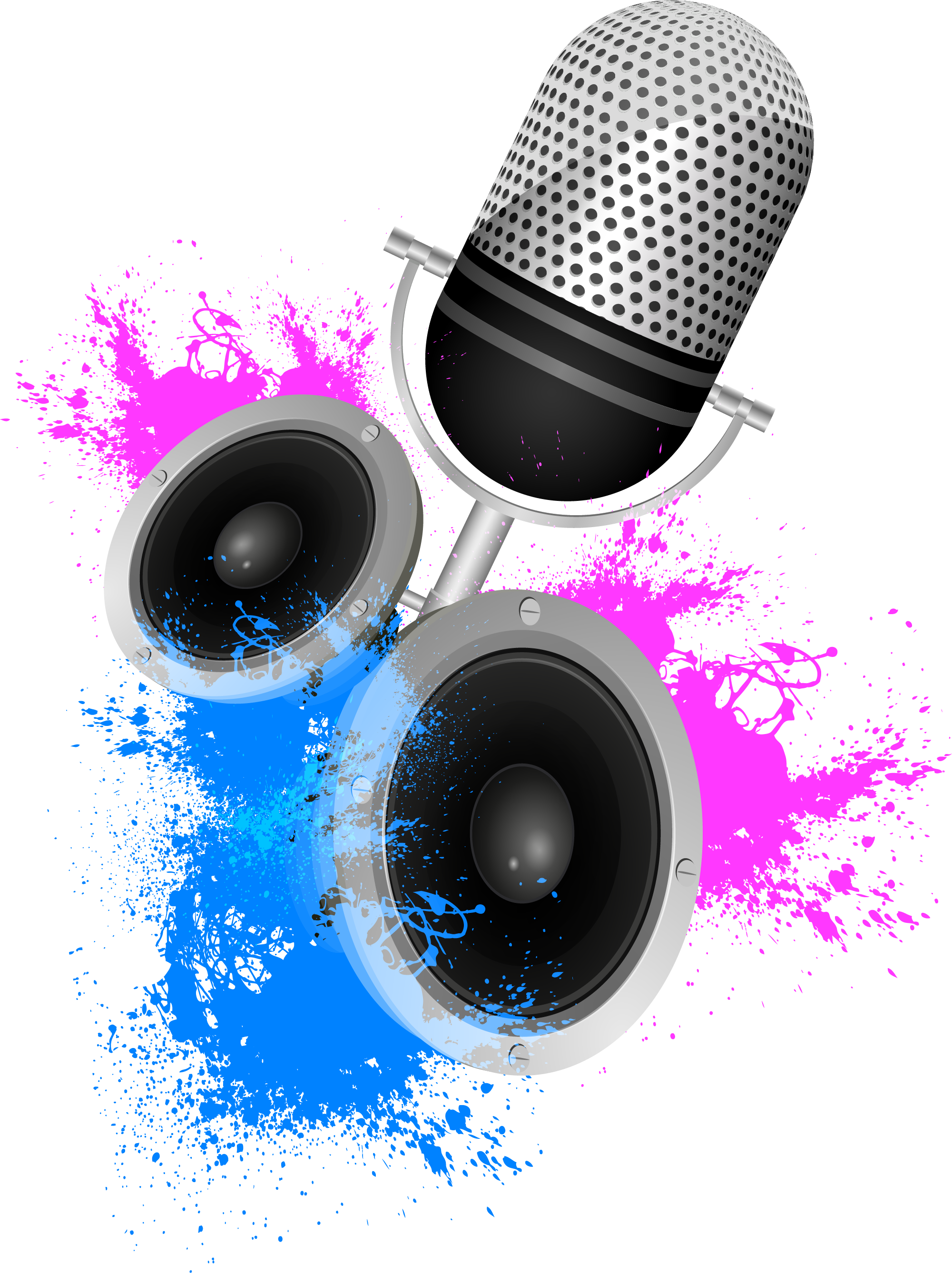 Microphone, Sound, Encapsulated Postscript, Audio Png - Microphone Clipart (2001x2676), Png Download