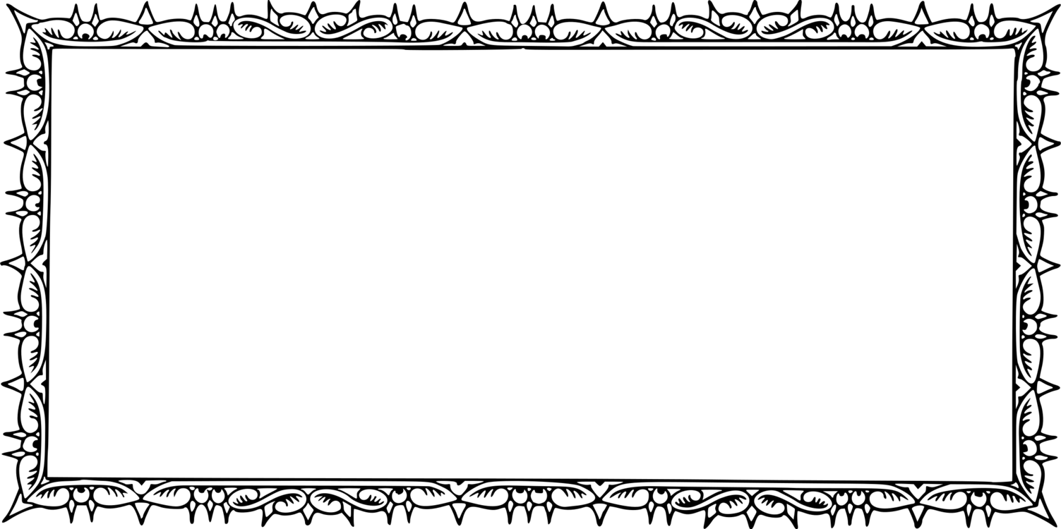 Banner Download Pennon Blog Document - Banner Clipart Black And White - Png Download (1503x750), Png Download
