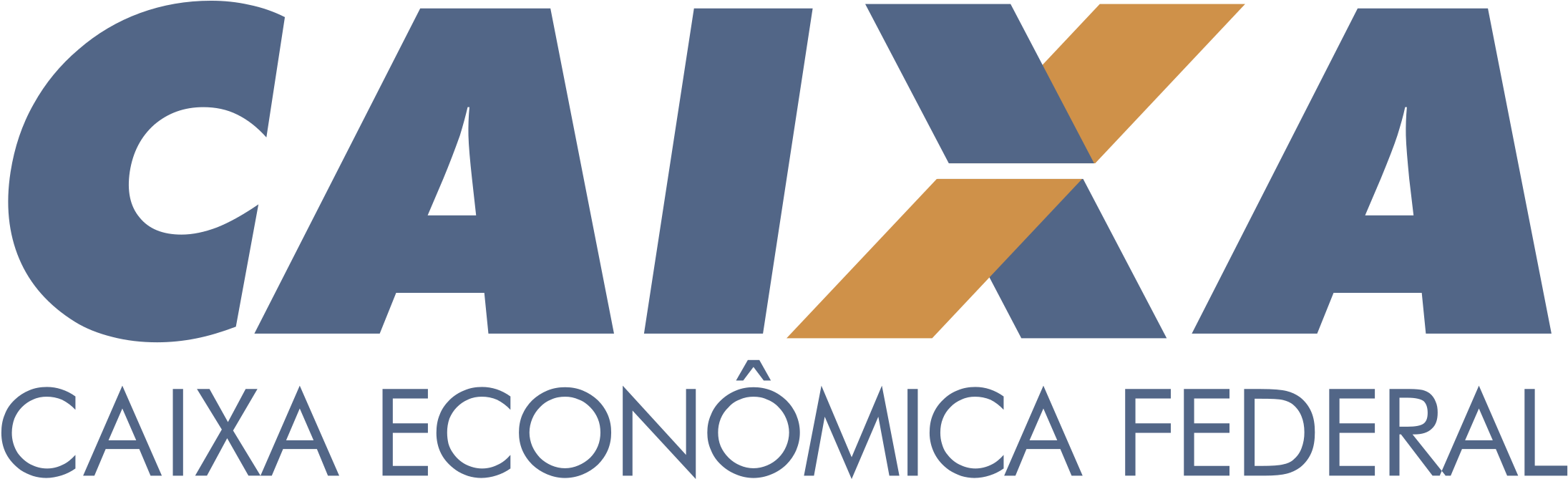 Caixa Economica Federal Logo Png Transparent - Caixa Econômica Federal Clipart (2400x2400), Png Download