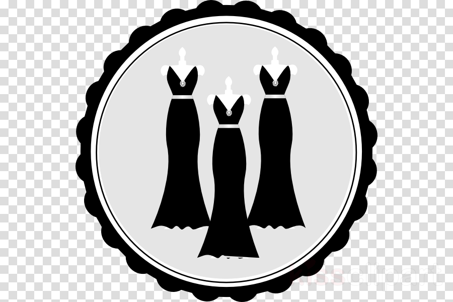 Bridesmaid Gown Clipart Wedding Dress Clip Art , Png - Beats By Dr Dre Logo Png Transparent Png (900x600), Png Download