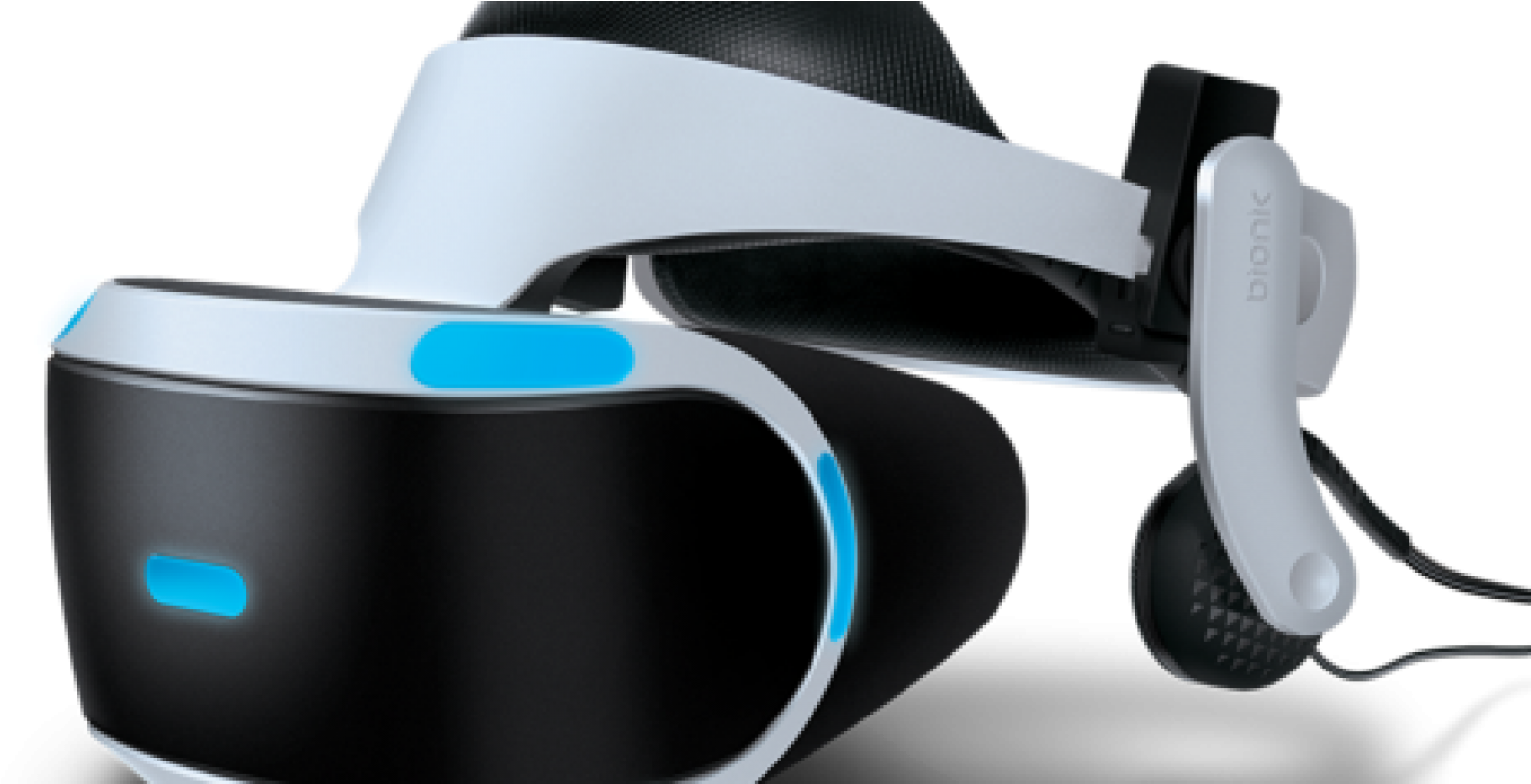 Bionik Unveils Mantis Vr Headphones For Playstation - Playstation Vr Clipart (1620x800), Png Download