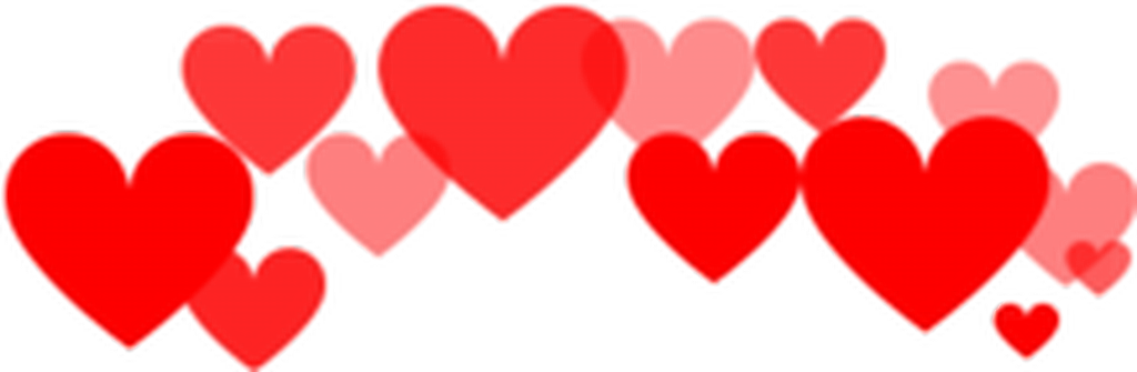 #love #hearts #crown #snapchat - Heart Booth Png Purple Clipart (1024x335), Png Download