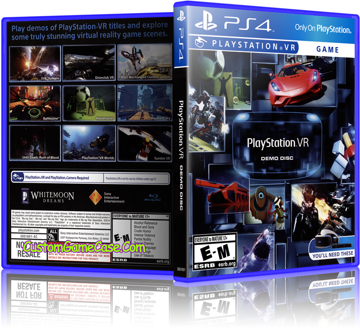 Playstation Vr Demo Disc - Playstation Vr Clipart (800x685), Png Download