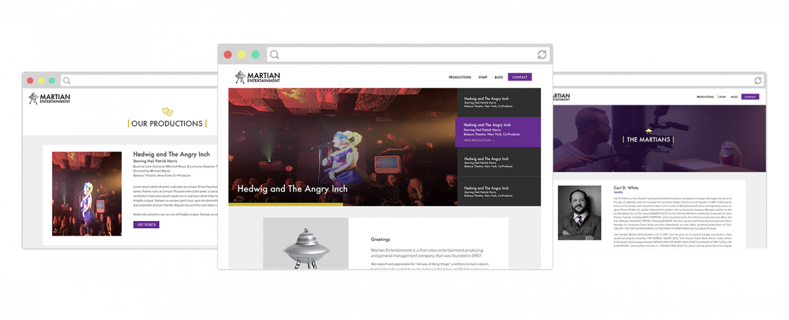 Martian Entertainment Screen Shot - Website Clipart (1600x650), Png Download