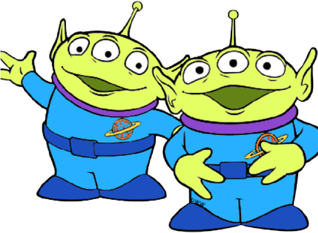 Alien Clipart Toy - Toy Story Aliens Clipart - Png Download (640x480), Png Download