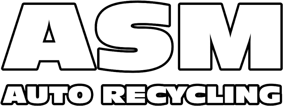 Asm Auto Recycling Logo - Line Art Clipart (976x384), Png Download