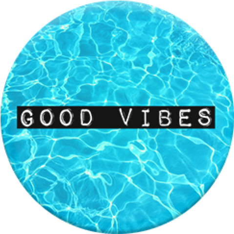 Good Vibes Popsocket Clipart (590x714), Png Download