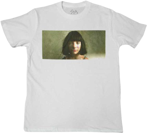 Maddie Tour Photo White Tee - Girl Clipart (600x600), Png Download