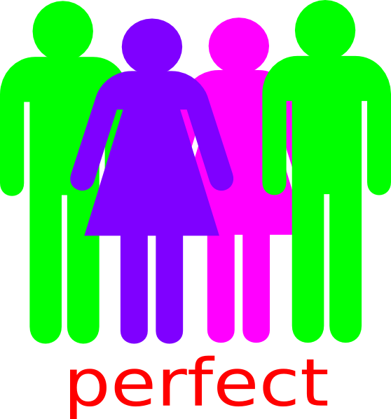 Perfect Stick Figure Png Clipart (558x598), Png Download