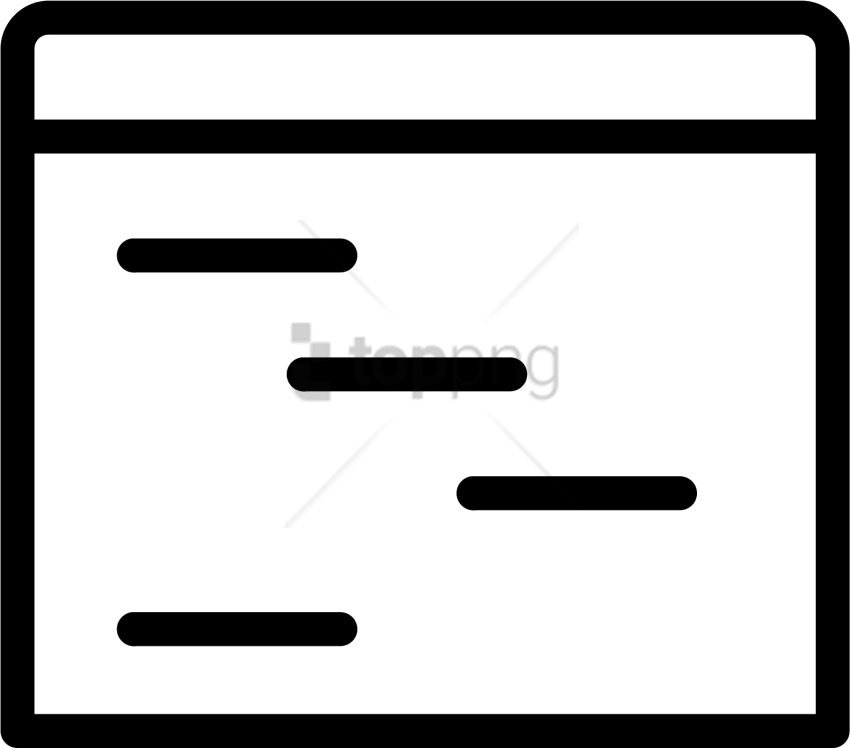 Free Png This Is A Picture Of A Paper With A Space - Outline Icon Png Clipart (850x748), Png Download