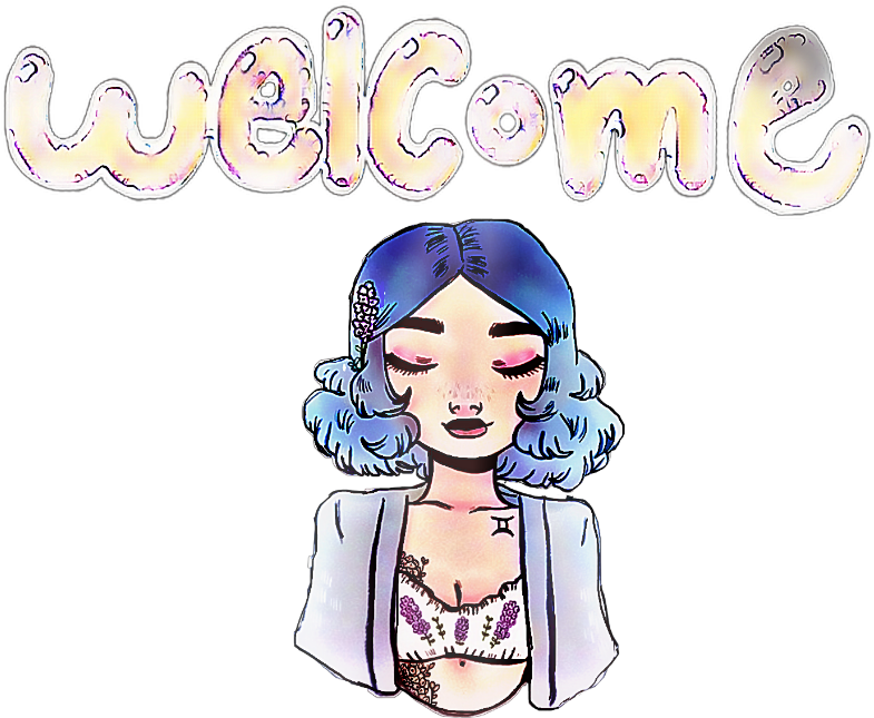 #welcome #bienvenido #dibujo #draw #gerl #girl #color - Illustration Clipart (1024x1024), Png Download