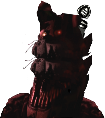 Nightmare Foxy Free Download Png - Fnaf Nightmare Foxy Clipart (700x467), Png Download