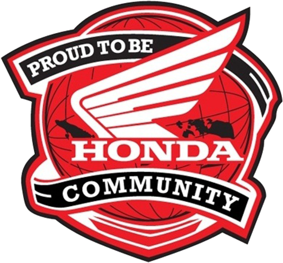 1983 Logo Community Transparant - Logo Proud To Be Honda Community Clipart (1092x1069), Png Download