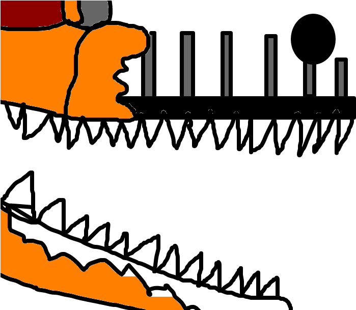 Nightmare Foxy Clipart (1020x608), Png Download