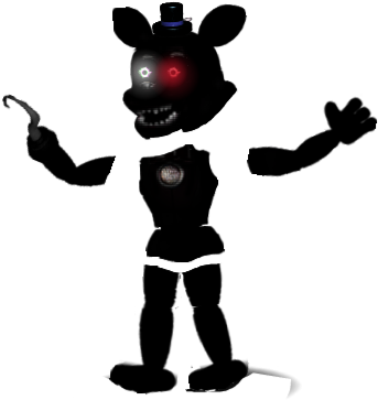 Nightmare Foxy [sfm Fnaf]'s Image Clipart (400x400), Png Download