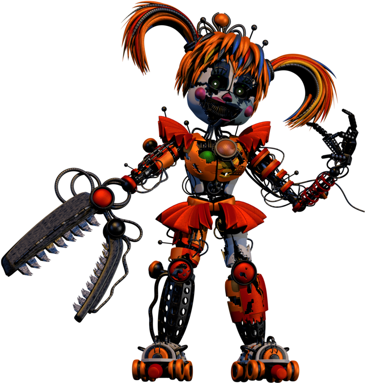 #cancionesdefnaf #fivenightsatfreddys #fnaf #songsoffnaf - Five Nights At Freddy's Scrap Baby Clipart (894x894), Png Download