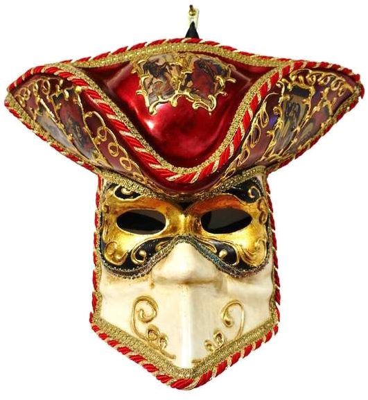 Carnival Mask Transparent - Male Venetian Carnival Masks Clipart (600x600), Png Download