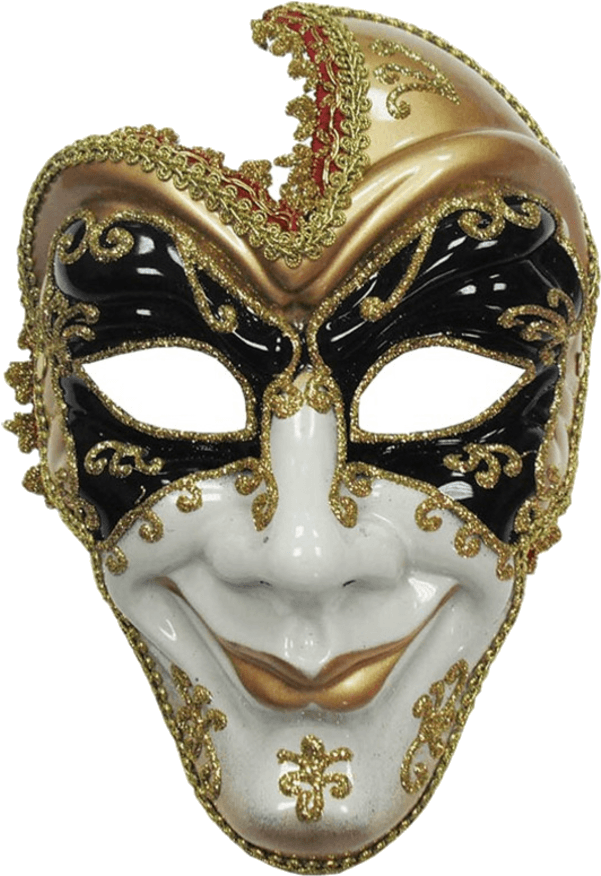 18th Century Masquerade Ball Masks Clipart (600x951), Png Download