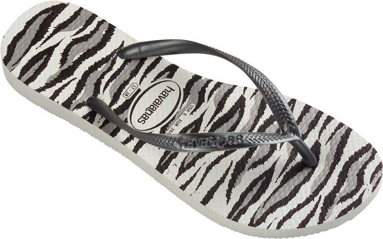 Slim Animal Sandals By Havaianas - Havaianas Clipart (780x1000), Png Download