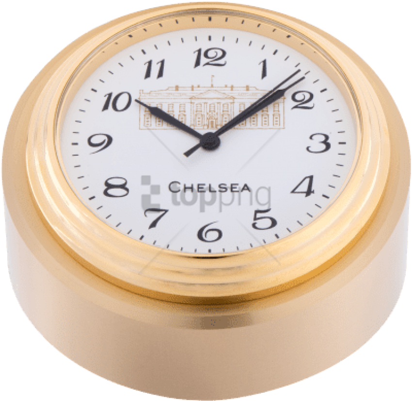 Free Png Chelsea Waterfall Paperweight Clock Png Image - Clock Clipart (850x827), Png Download