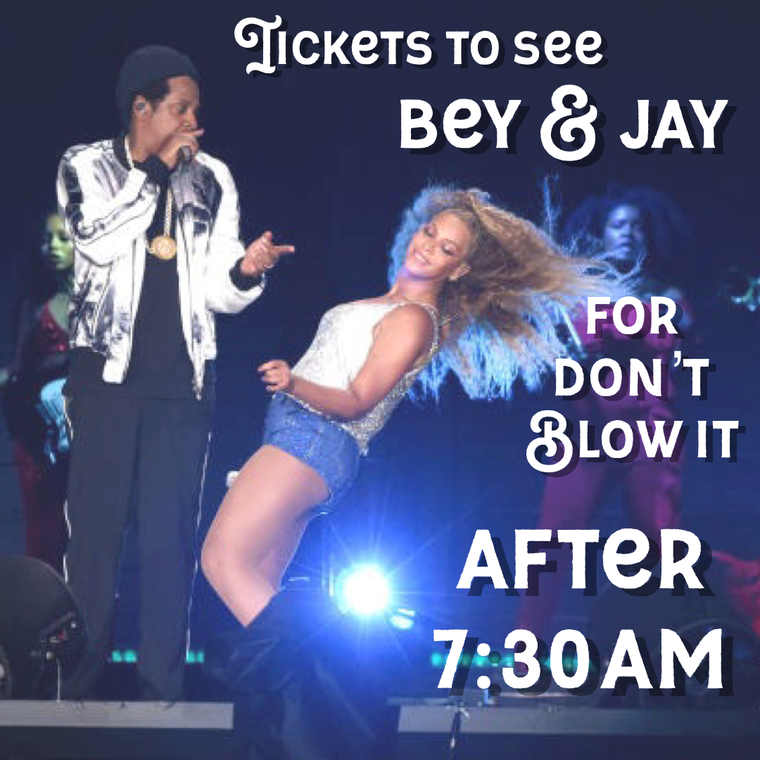 Mix969verified Account - Jay Z Beyonce On Stage Clipart (1080x1080), Png Download