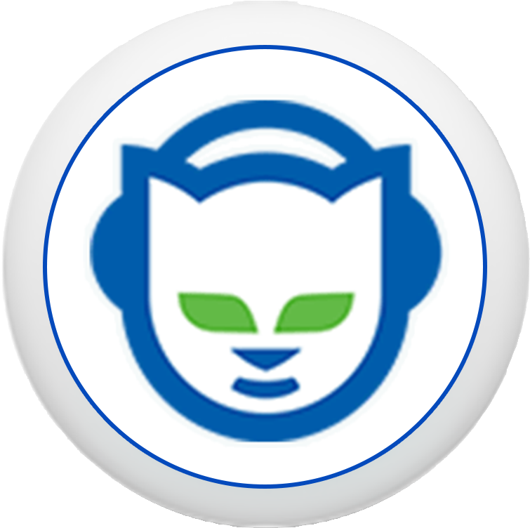 Napster-logo2 - Napster P2p Clipart (1067x1067), Png Download