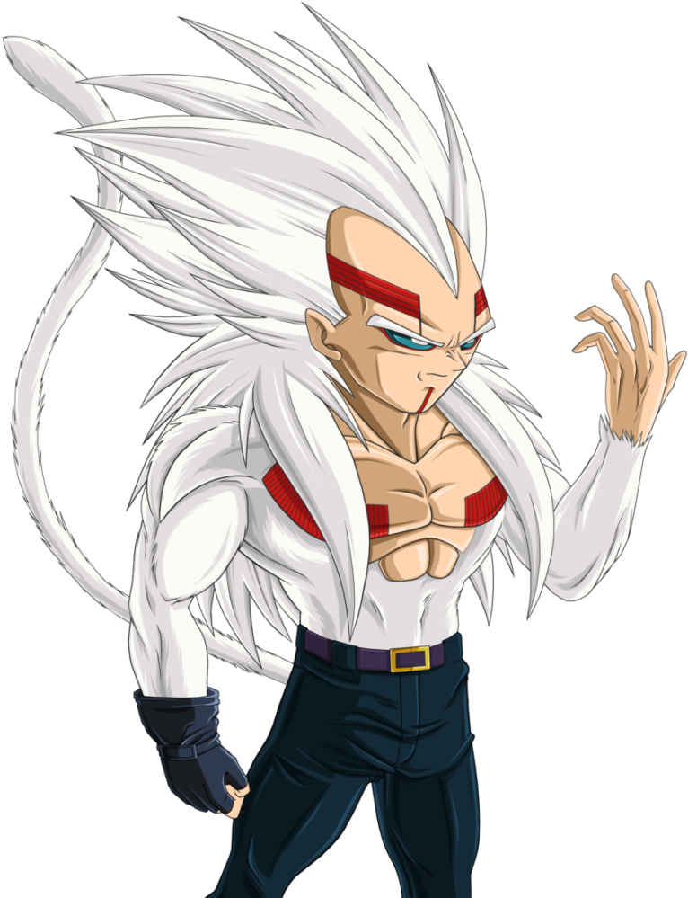 Dbz Baby Vegeta Ssj4 Clipart (807x1030), Png Download