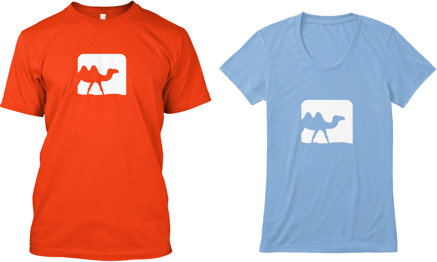 Orange And Blue Ocaml Shirts - Ocaml T Shirt Clipart (1500x900), Png Download