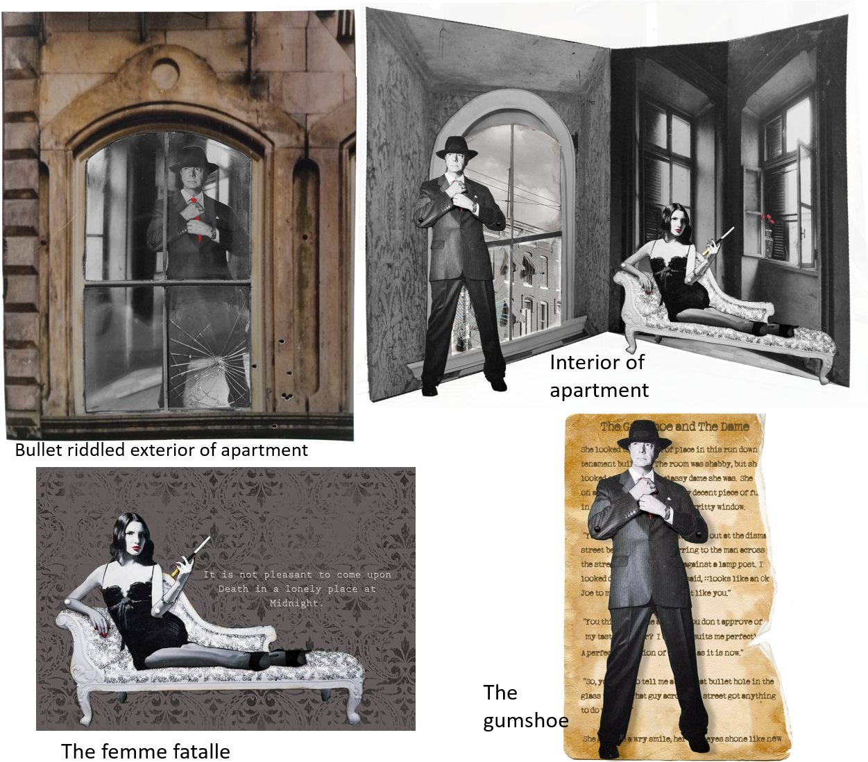 Film Noir - Gentleman Clipart (1255x1121), Png Download