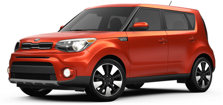 Wild Orange - 2017 Grey Kia Soul Clipart (800x393), Png Download