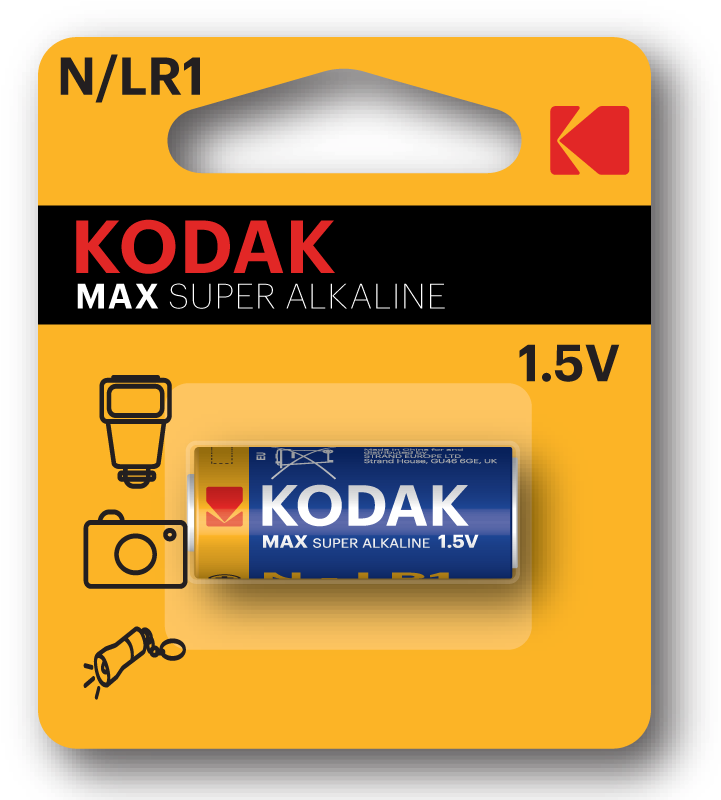 Kodak Max Speciality Batteries - Electric Battery Clipart (731x800), Png Download