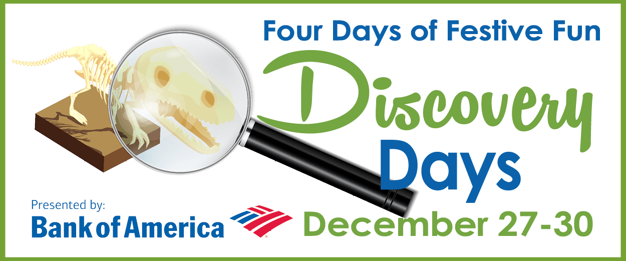 Discovery Days Offers Four Days Of Festive Family Fun - Bank Of America Clipart (1250x521), Png Download