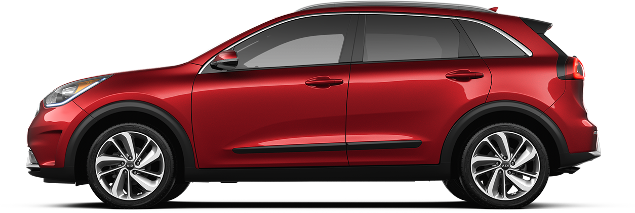 Kia Niro - Black Nissan Rogue 2010 Clipart (1253x625), Png Download