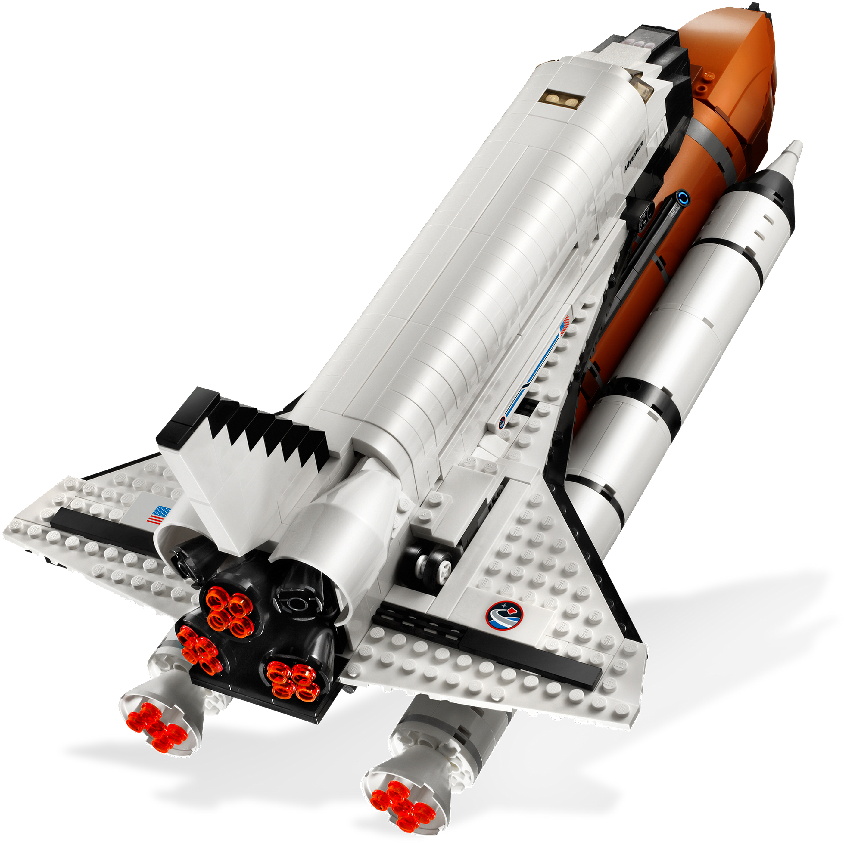 The Shuttle S Thrusters Nasa Spaceship Png - Lego Space Shuttle Clipart (2803x2801), Png Download